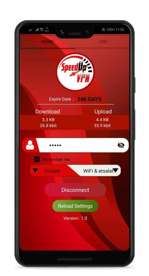 SpeedUP VPN screenshot 1