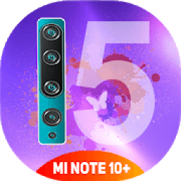ikon Mi Note 10 Pro Five Camera Photo Editor 2020