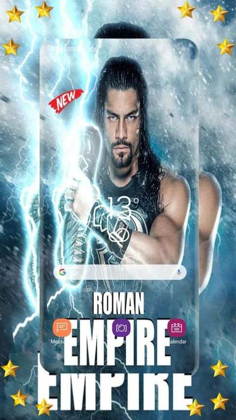Wallpapers New HD Roman Reigns 4K screenshot 1