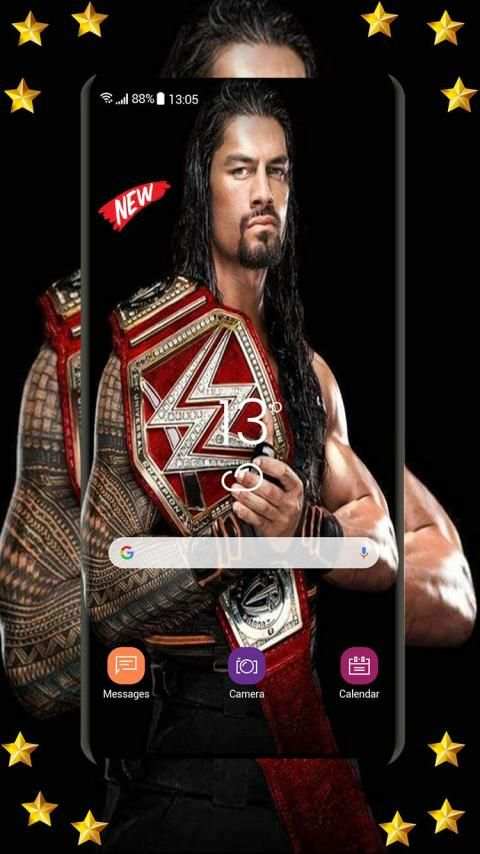 Wallpapers New HD Roman Reigns 4K screenshot 3