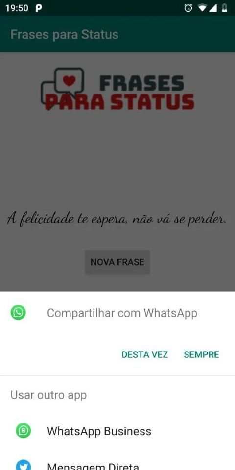 Frases para Status screenshot 1
