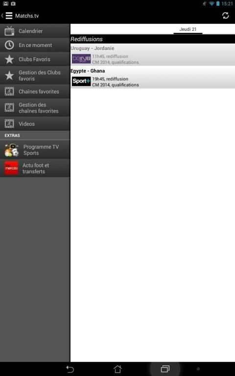 Programme TV Foot screenshot 2