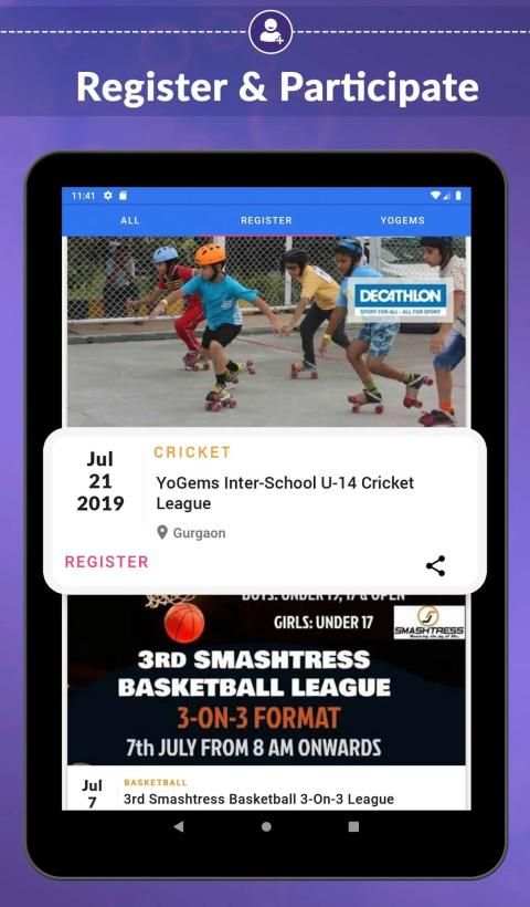 Nearby Sports Events, Register & Play, Khelo INDIA screenshot 12