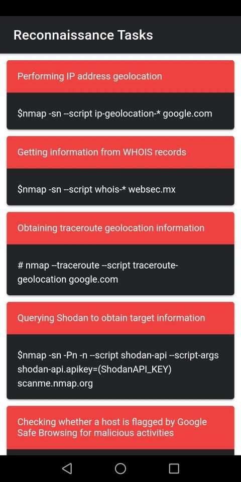 Nmap Commands Tutorials स्क्रीनशॉट 3