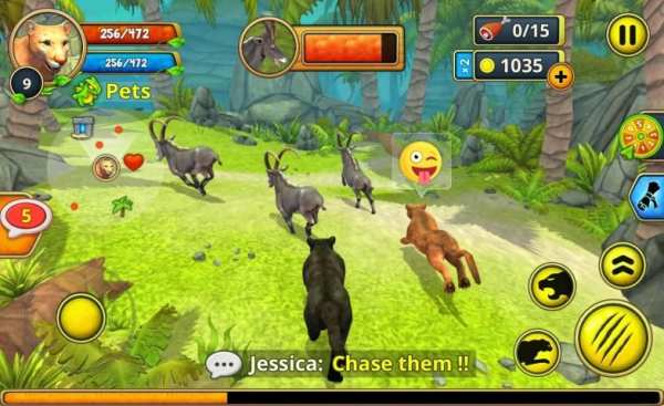 Puma Family Sim Online screenshot 2