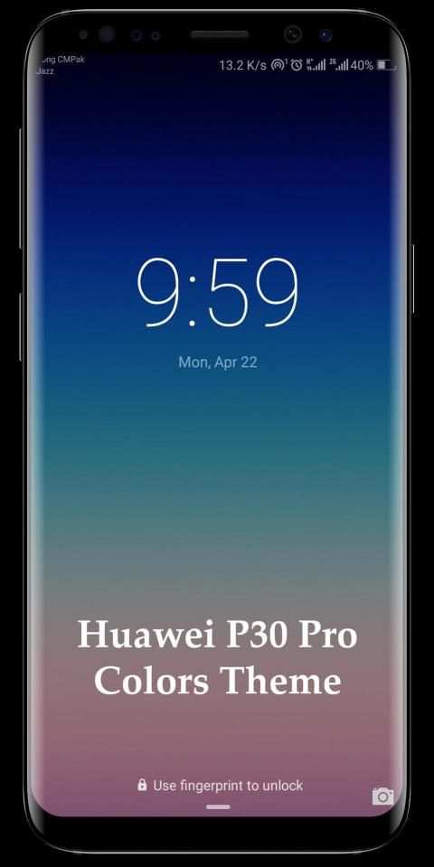 P30 Colors Theme for Huawei Emui 2 تصوير الشاشة