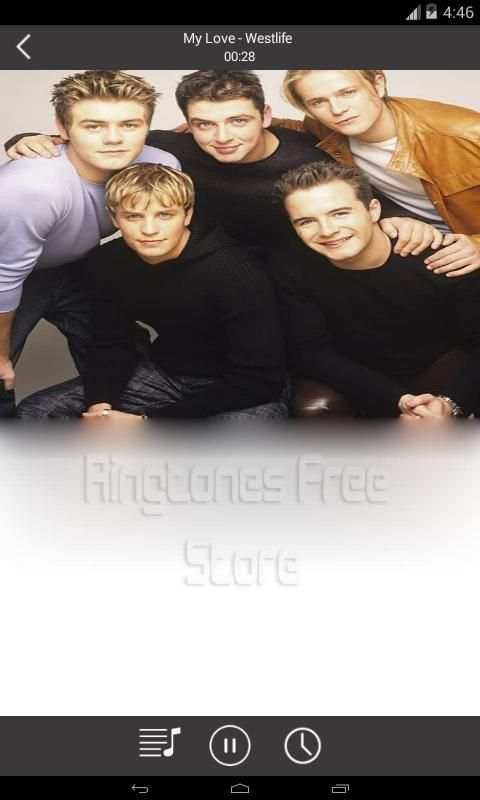 Westlife Ringtones Free screenshot 4