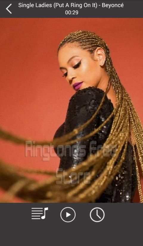 Beyoncé Ringtones Free स्क्रीनशॉट 1