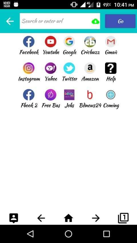 Bindas Browser screenshot 2