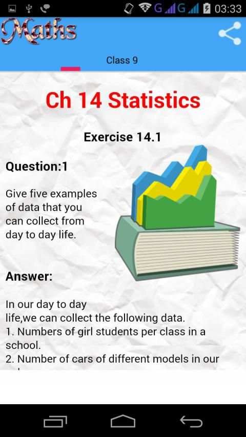 Class 9 Maths Solutions screenshot 1