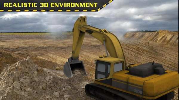 Berat 3D Excavator Simulator screenshot 4