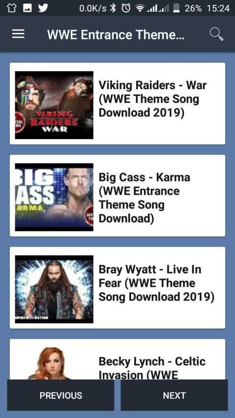 WWE Entrance Theme Songs Download (2019) screenshot 2