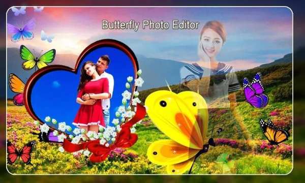 Butterfly photo editor : Photo frame , blender स्क्रीनशॉट 3