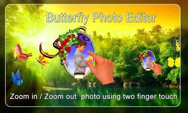 Butterfly photo editor : Photo frame , blender screenshot 5