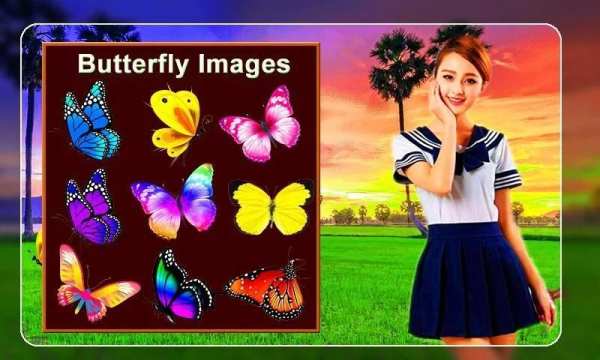 Butterfly photo editor : Photo frame , blender screenshot 2