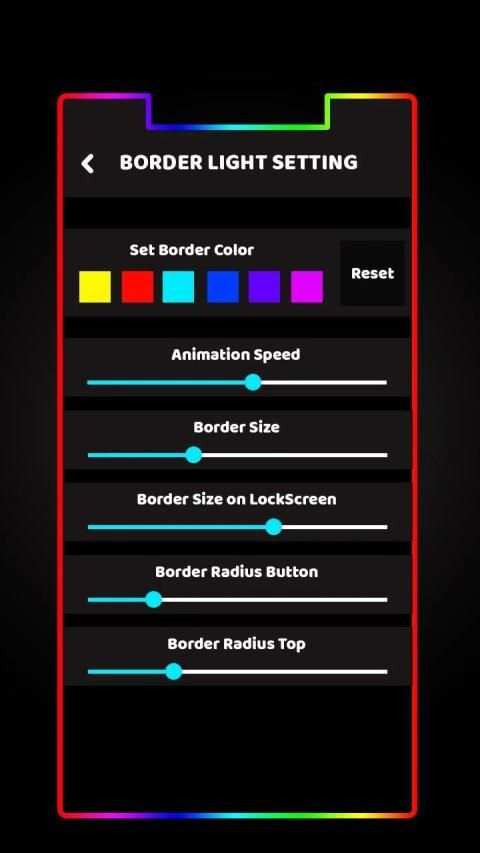 Border Light : border light wallpaper app screenshot 1