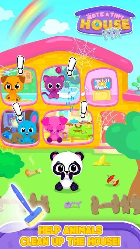Cute & Tiny House Fix - Mini Home Repair & Cleanup screenshot 10