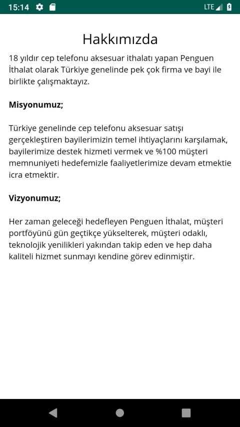 Penguen İthalat screenshot 1