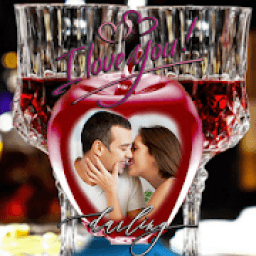 ikon I Love You Photo Frame