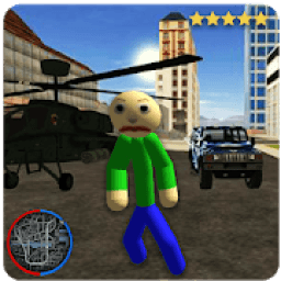 Math Teacher Stickman Rope Hero Gangstar Crime आइकन