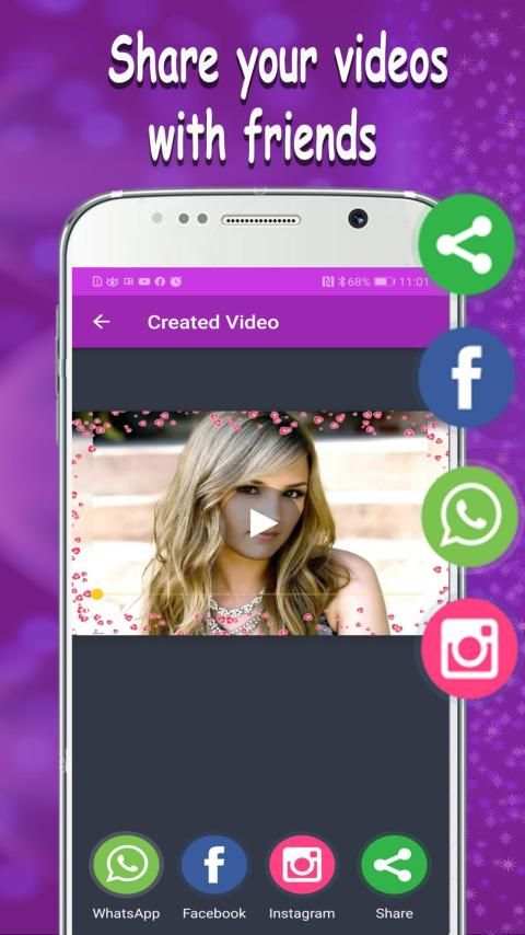 Photo to Video Maker with Music स्क्रीनशॉट 5