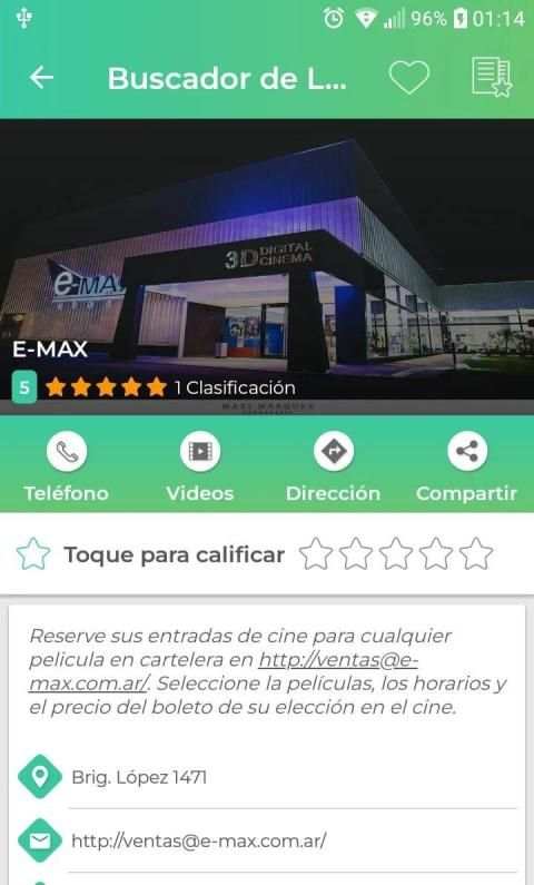 Buscador de lugares Esperanza screenshot 1