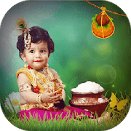 Krishna Photo Suit - Janmashtami Photo आइकन