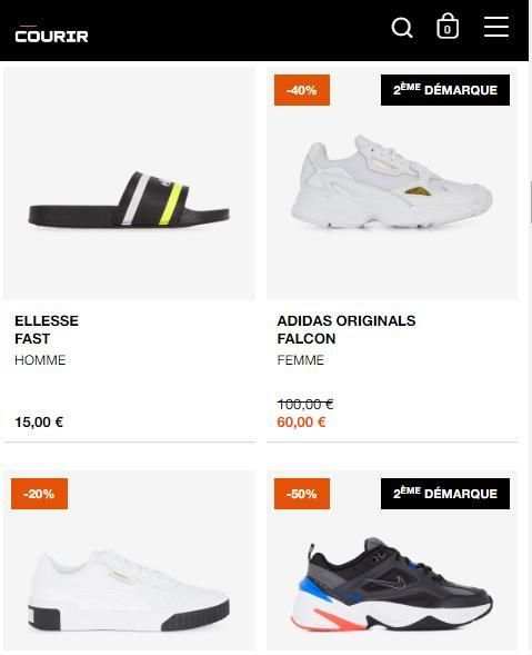 Courir : Online Shopping screenshot 1