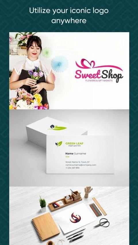 Logo Maker/Creator for your Business स्क्रीनशॉट 14