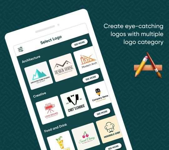 Logo Maker/Creator for your Business स्क्रीनशॉट 1