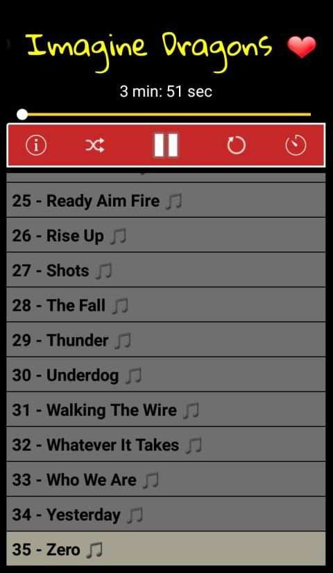 Imagine Dragons SONGS OFFLINE 2019 ( 35 SONGS ) screenshot 2
