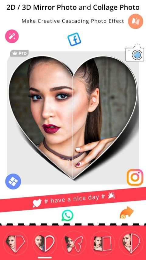 3D Photo Effect Editor : 3D Photo Frames & 3D Text screenshot 3