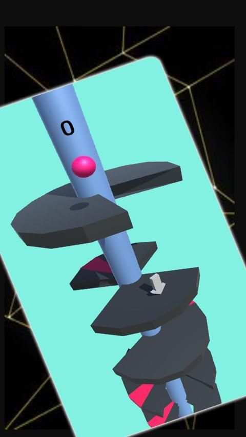 Helix Jump : Jumping Games - Bouncing balls Game screenshot 7