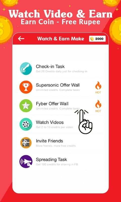 Money Maker - Watch Video & Earn Money स्क्रीनशॉट 3
