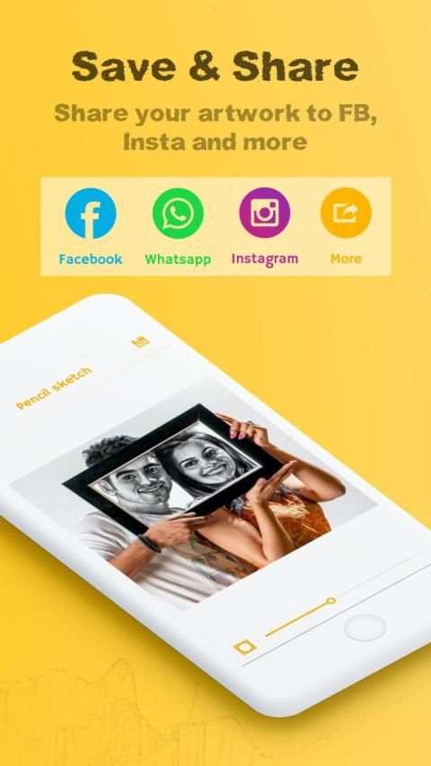 Pencil Sketch Photo Editor screenshot 1