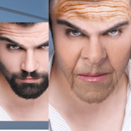 ikon Face Age and Gender Changer App: Photo Editor