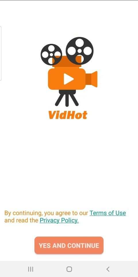 VidHot - Video Player HD screenshot 1
