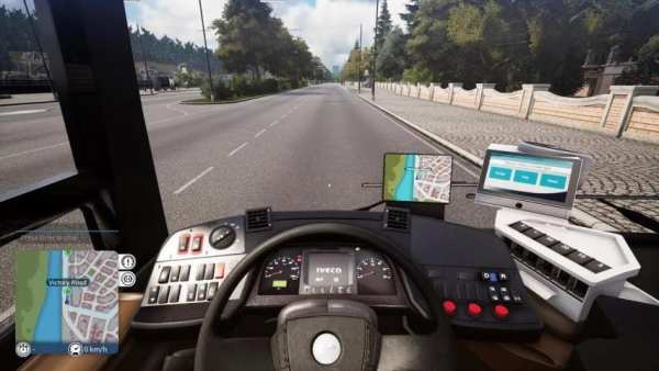 Euro Bus Driver : Simulator स्क्रीनशॉट 3