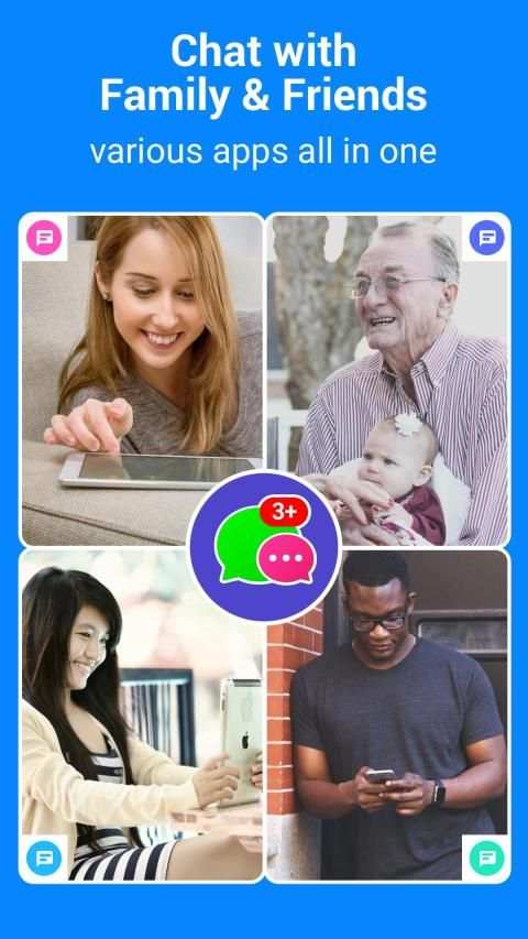 Messenger App - Private Text & SNS Chat screenshot 1