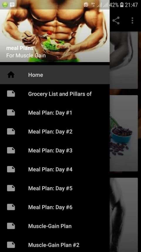 Meal Planner For Muscle Gain स्क्रीनशॉट 7
