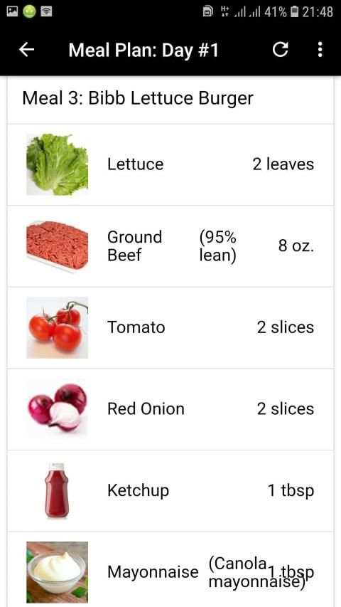 Meal Planner For Muscle Gain स्क्रीनशॉट 3