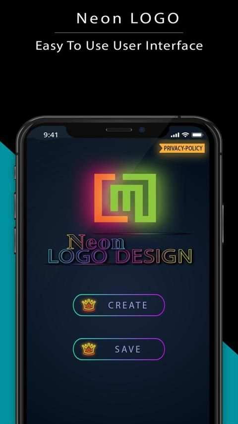 Neon Logo Maker - Logo Creator & Logo Designer स्क्रीनशॉट 7