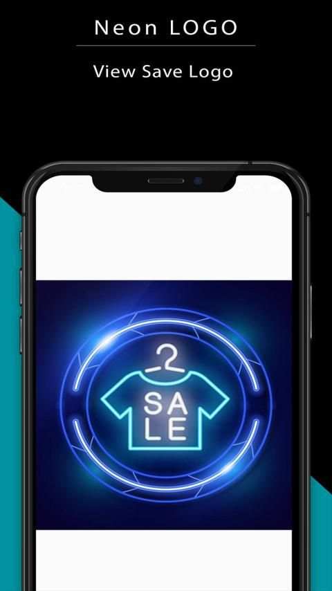 Neon Logo Maker - Logo Creator & Logo Designer स्क्रीनशॉट 1
