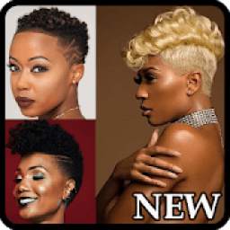 Black Woman Hairstyle Faded