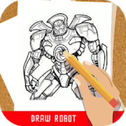 How to draw robot आइकन