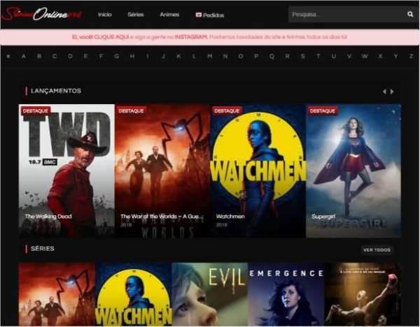 Séries Online Web - Séries Online 2 تصوير الشاشة