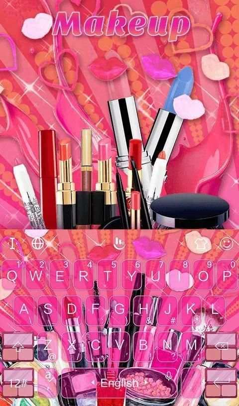 Make Up Keyboard Theme screenshot 5
