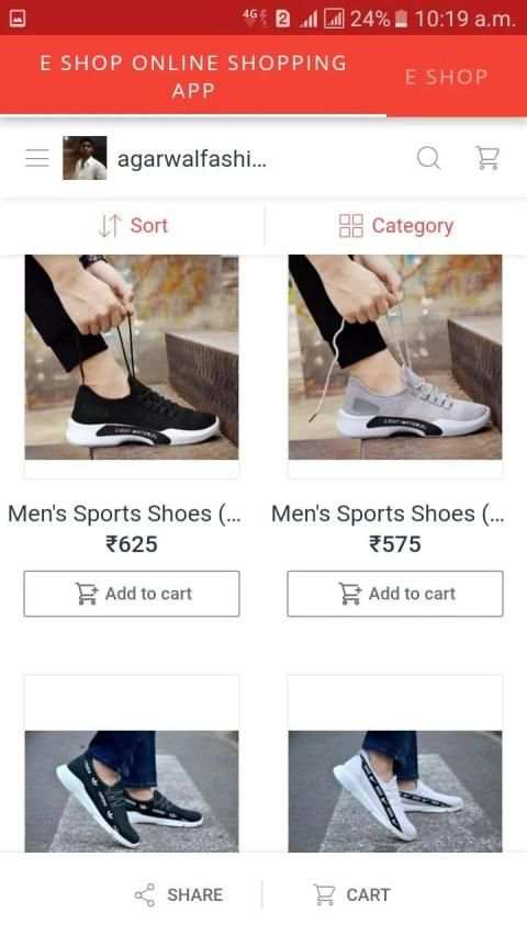 e shop online shopping app screenshot 3