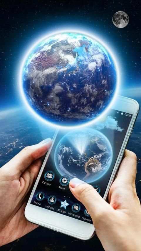 3D Earth Launcher screenshot 1