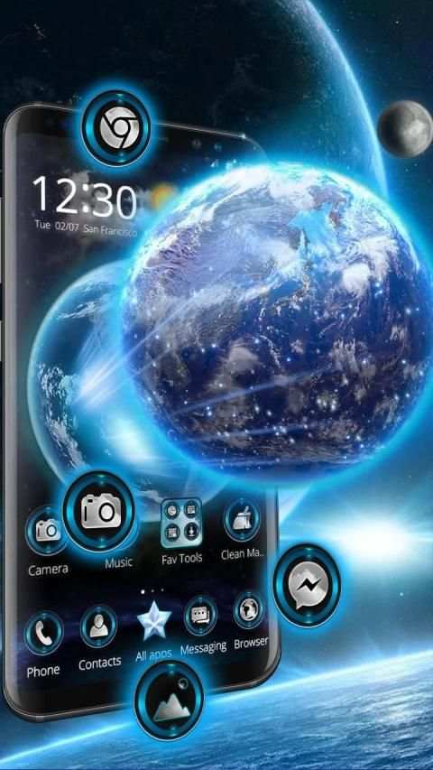3D Earth Launcher screenshot 3